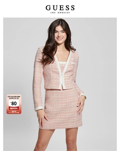 Куртка короткая женская, розовый Guess