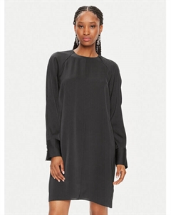 Платье стандартного кроя, черный Calvin klein