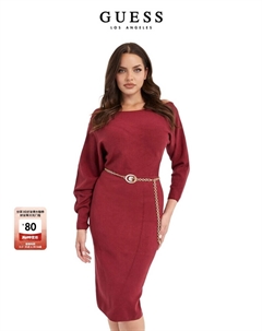Платье женское трикотажное, красный Guess