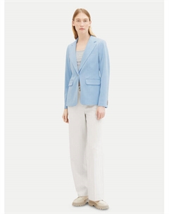 Пиджак стандартного кроя, синий Tom tailor