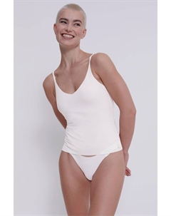 Футболка Zero Feel 2 0 на тонких бретелях, белый Sloggi