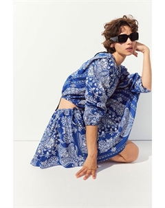 Мини-Юбка-Солнце, синий H&m