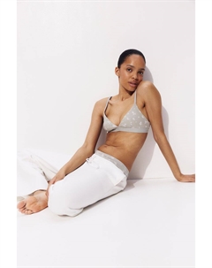 2 упаковки топов с бюстгальтером, серый H&m