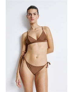 Плавки бикини со стрингами на завязках, коричневый H&m