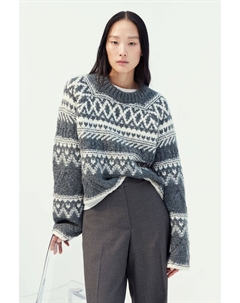 Прямые брюки, серый H&m