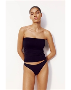 В упаковке 3 стринги из микрофибры, черный H&m