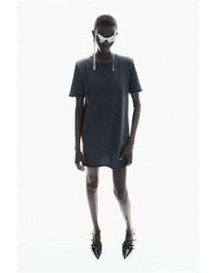 Платье-Майка с подплечниками, черный H&m