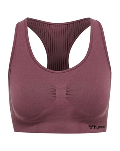 Спортивный топ Shaping Seamless, фиолетовый Hummel