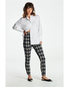 Леггинсы из ткани понте с молниями, синий Next