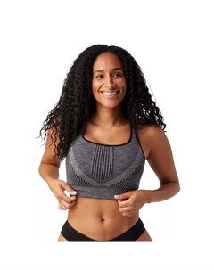 Спортивный бюстгальтер Intraknit Strappy, серый Smartwool