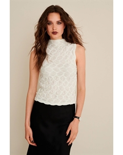 Текстурированная майка, белый Next