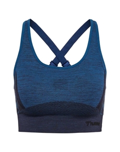 Спортивный топ Cleaa Seamless, синий Hummel