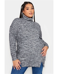 Толстовка из приятной на ощупь ткани с водолазкой, серый Yours