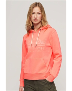 Неоновая толстовка, розовый Superdry