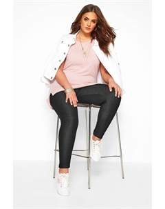 Леггинсы из джерси, черный Yours