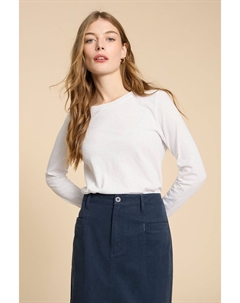 Футболка Клара, белый White stuff