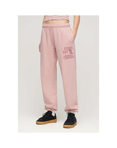 Брюки Vintage Washed Graphic Tracksuit, розовый Superdry