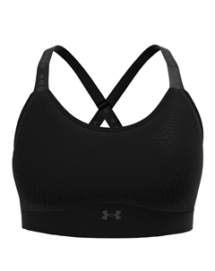 Спортивный бюстгальтер Infinity Mid Covered, черный Under armour