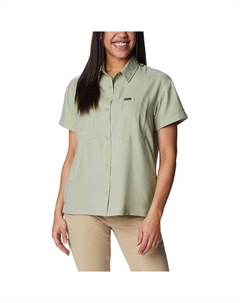 Рубашка с коротким рукавом Silver Ridge Utility™, зеленый Columbia