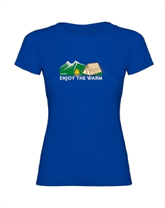 Футболка с коротким рукавом The Warm, синий Kruskis