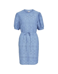 Платье Feodora Short Sleeve Short, синий Object