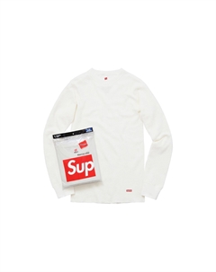 Кофта унисекс, белый Supreme