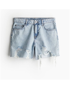 Джинсовые шорты Denim Regular, светло-синий H&m