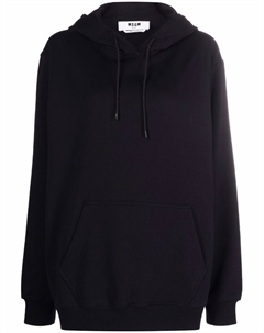 Худи с логотипом, черный Msgm