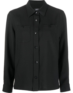 Рубашка Chloé с длинными рукавами, черный A.p.c.