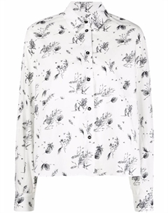 Рубашка с принтом, белый Woolrich