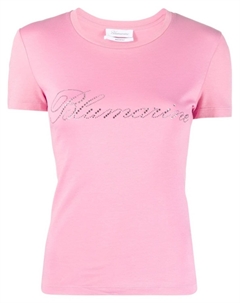 Футболка с логотипом, розовый Blumarine