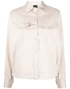 Рубашка с нагрудным карманом, нейтральный цвет Aspesi