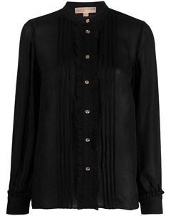 Рубашка с оборками, черный Michael michael kors