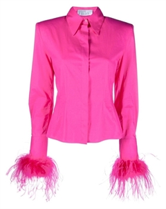 Рубашка с перьями, розовый Giuseppe di morabito