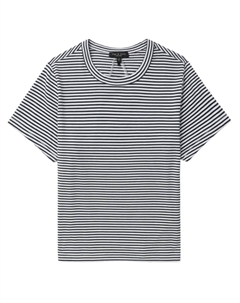 Футболка Luca в полоску, черный Rag & bone