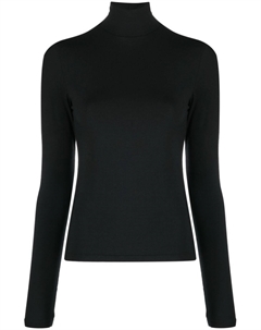 Топ с длинными рукавами и высоким воротником, черный Rag & bone