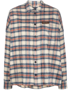 Check-pattern shirt, нейтральный цвет Dsquared2