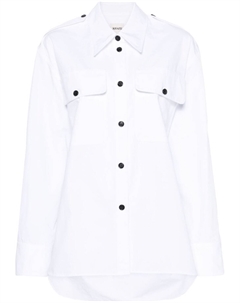 Рубашка на пуговицах, белый Khaite