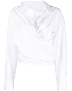 Рубашка с запахом, белый Alexander wang