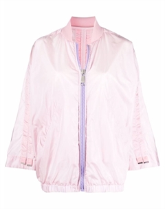Бомбер с широкими рукавами, розовый Khrisjoy