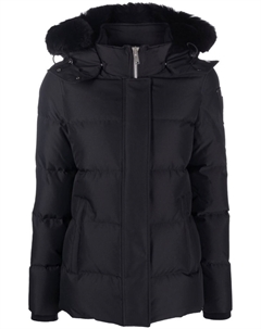 Пуховик с подкладкой из овчины, черный Moose knuckles