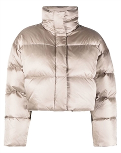 Укороченный пуховик, нейтральный цвет Calvin klein