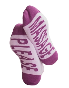 Носки lustigen Sprüchen, цвет Massage Please Clark crown