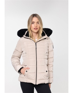 Пуховик B992, серо коричневый Navahoo