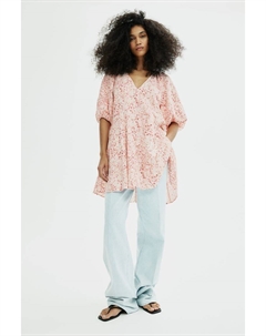 Платье с расклешенной юбкой, розовый H&m