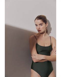 Купальник с мягкими чашками, зеленый H&m