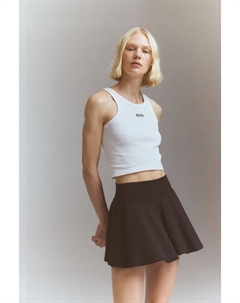 Теннисная юбка Drymove пластинчатого кроя, черный H&m