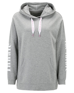 Спортивный пуловер с капюшоном, серый Betty barclay