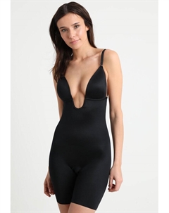 Боди SUIT YOUR FANCY PLUNGE LOW BACK MID TIGH , черный Spanx