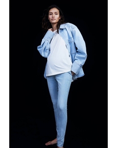 Супер узкие джинсы Mom, синий H&m